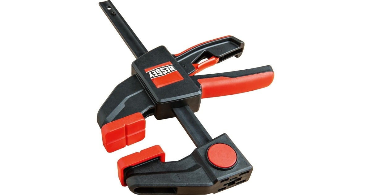 BESSEYEénhands lijmtang EZL30-8 lijmklem  (Zwart/rood)