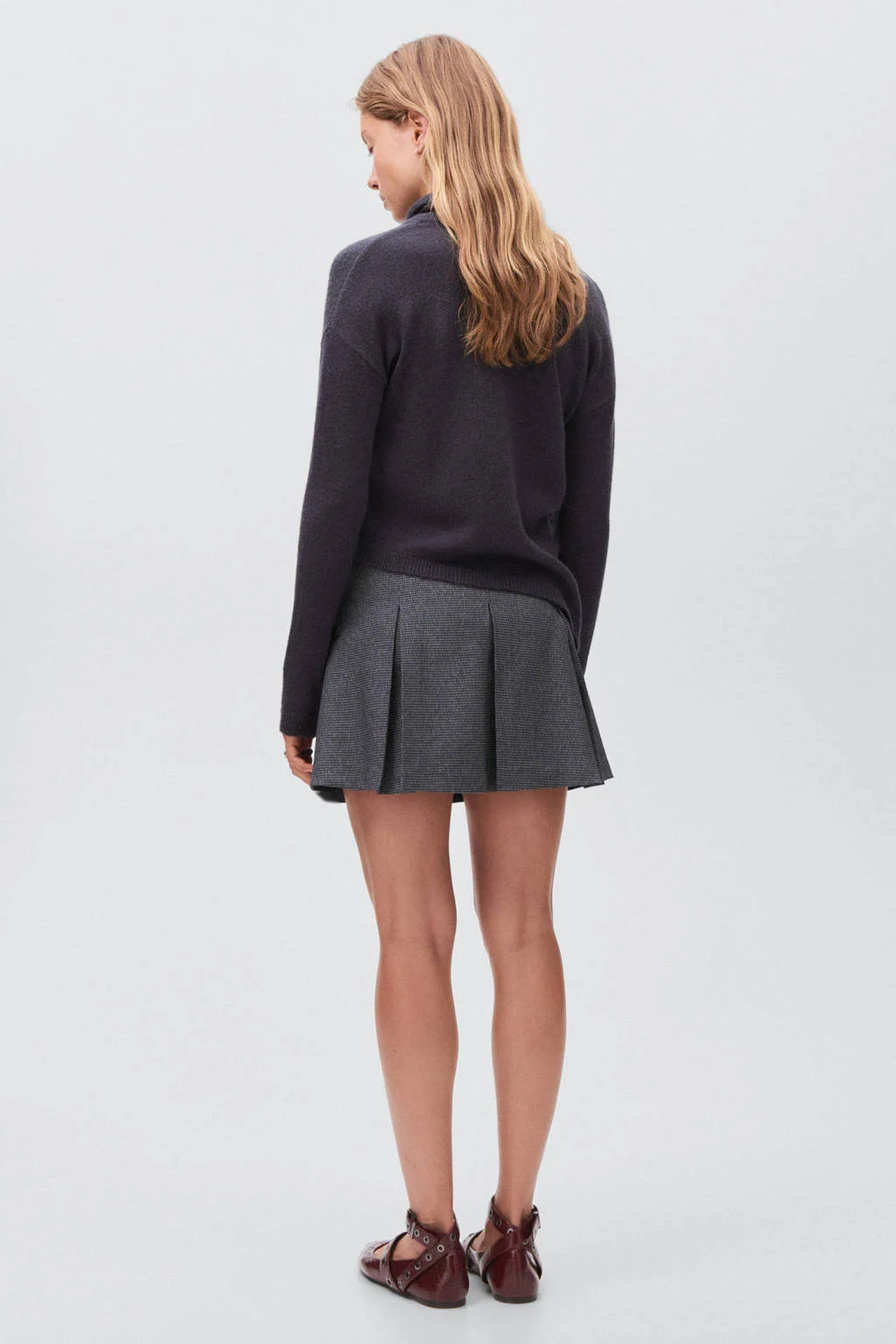 MANGO TEEN skort grijs
