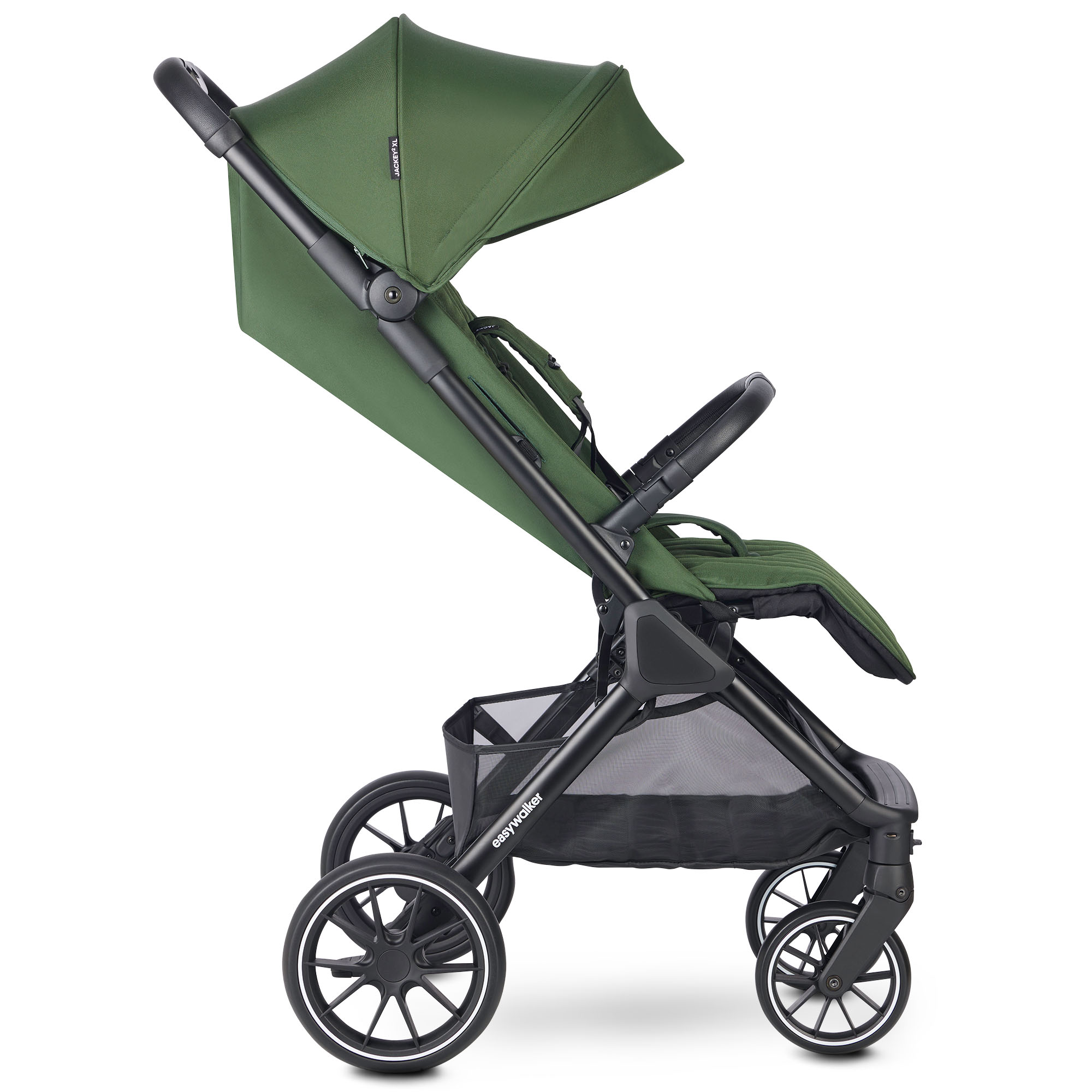 Easywalker Jackey2 XL buggy Deep Green - buggy's - Prénatal