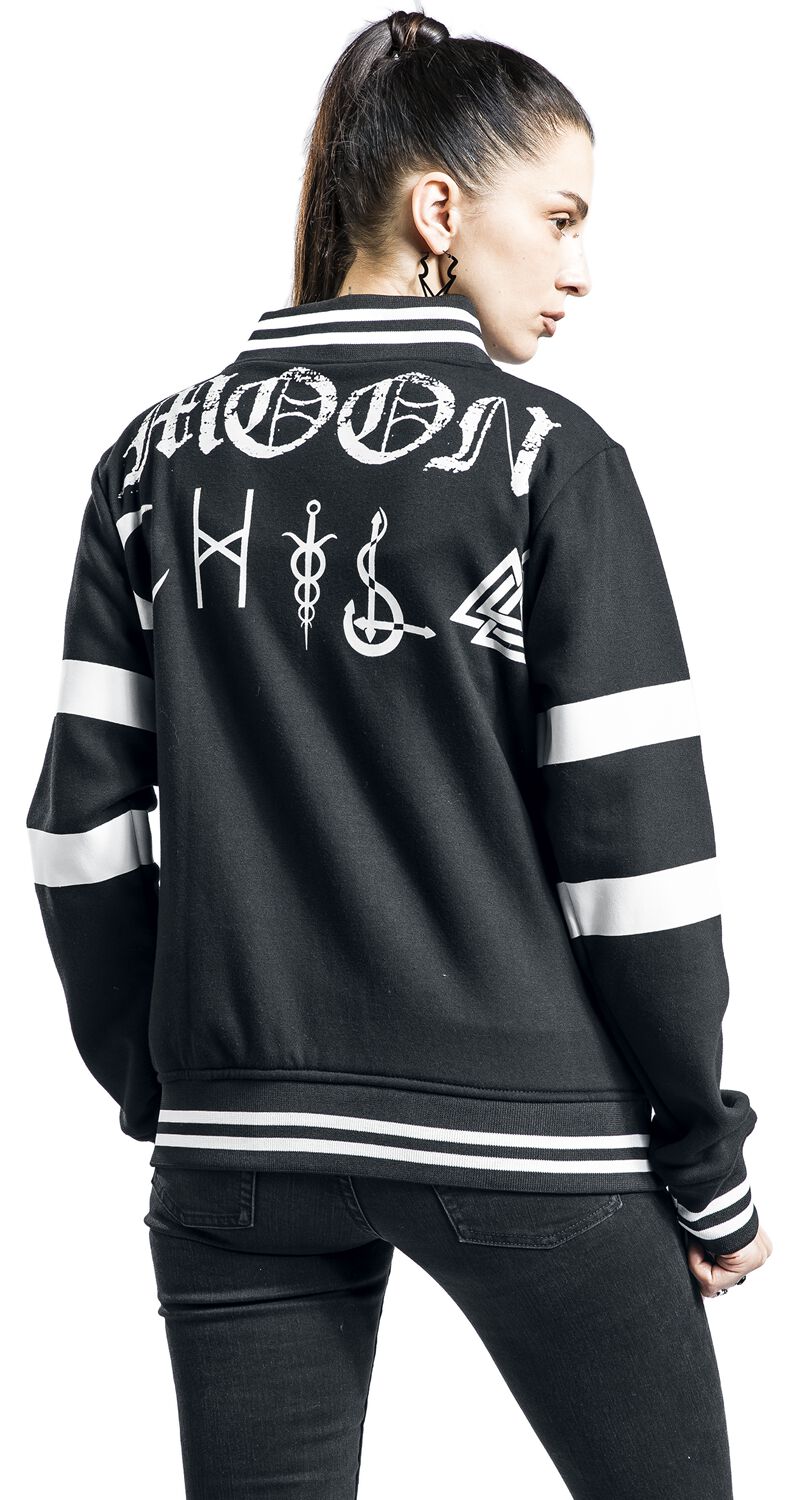 Veste Teddy Moon Kitty | Heartless Veste Varsity