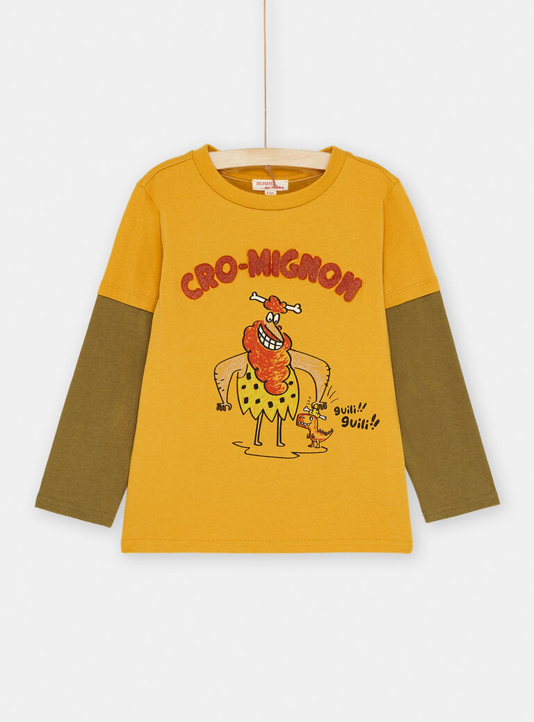 T-shirt topaze à manches longues