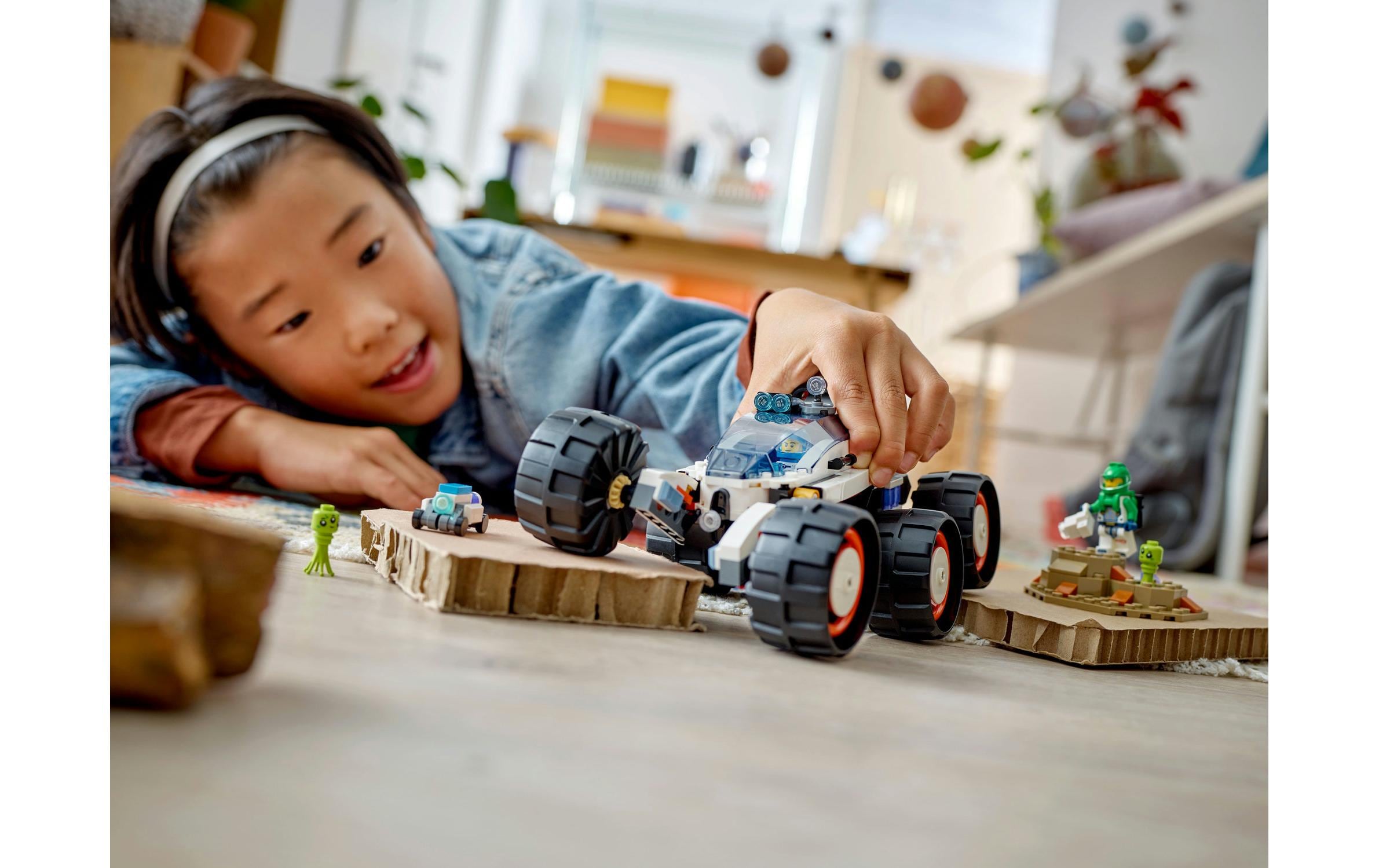 City Weltraum-Rover mit Ausserirdischen 60431Futuristisches Bau- und Spielset