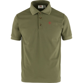 Fjällräven Crowley Pique Poloshirt Light Olive Herren