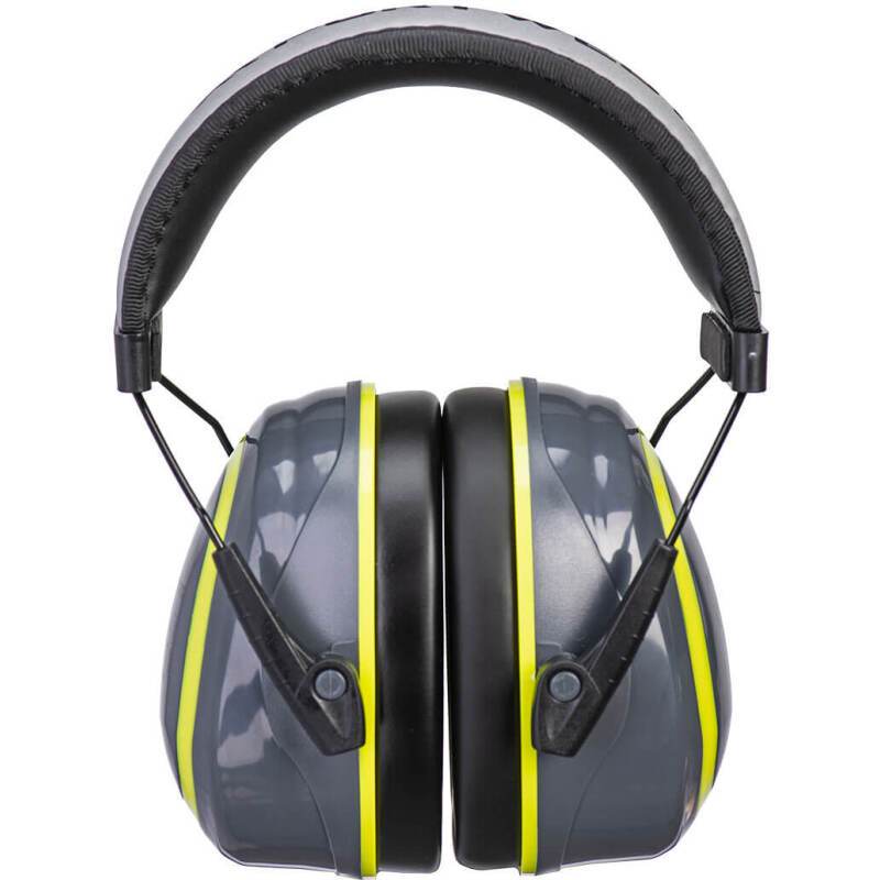 Portwest PW73 Casque anti-bruit HV Extreme Gris/Jaune