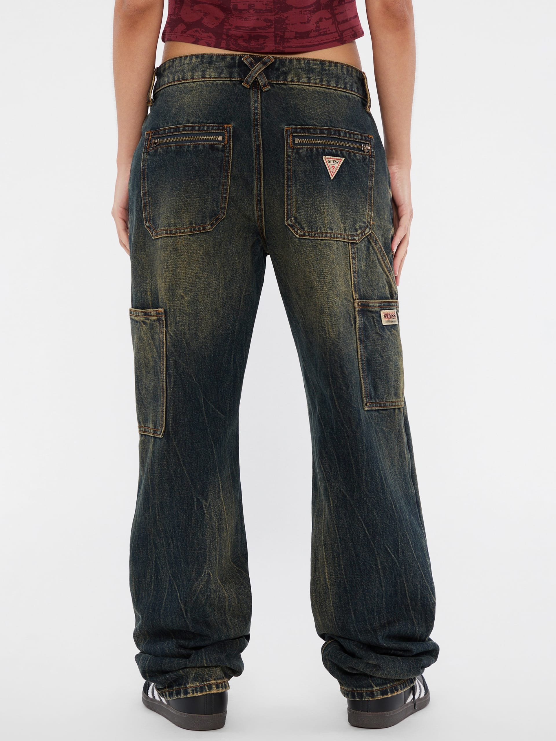 Calça jeans GUESS Originals Zip Carpenter