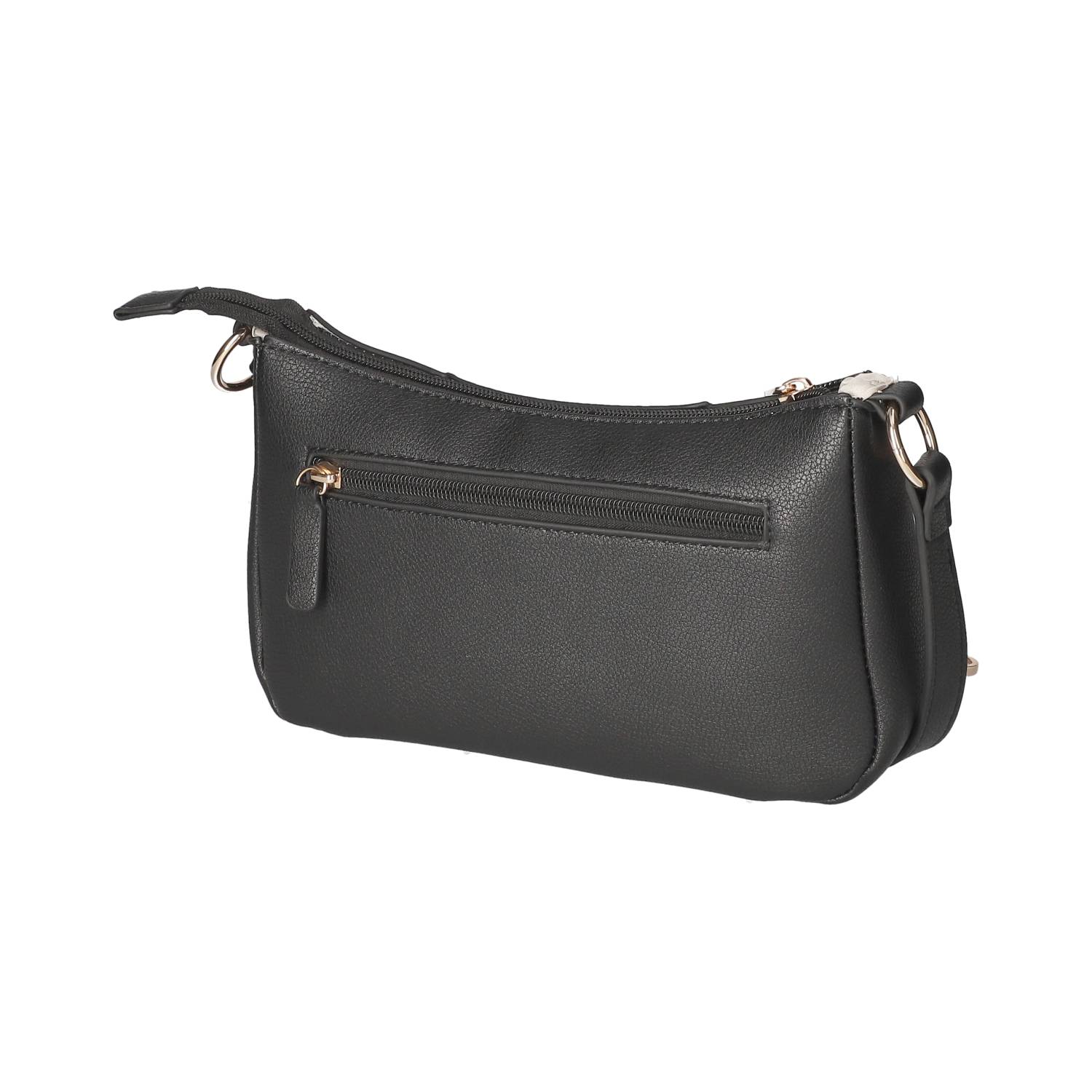 Kaerlek Schultertasche - schwarz/braun