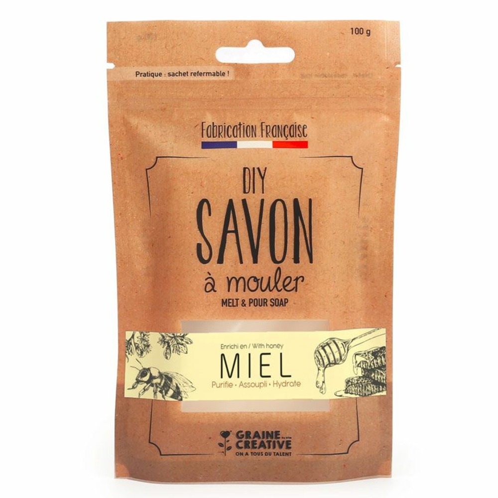 Savon à mouler diy - miel 100 g