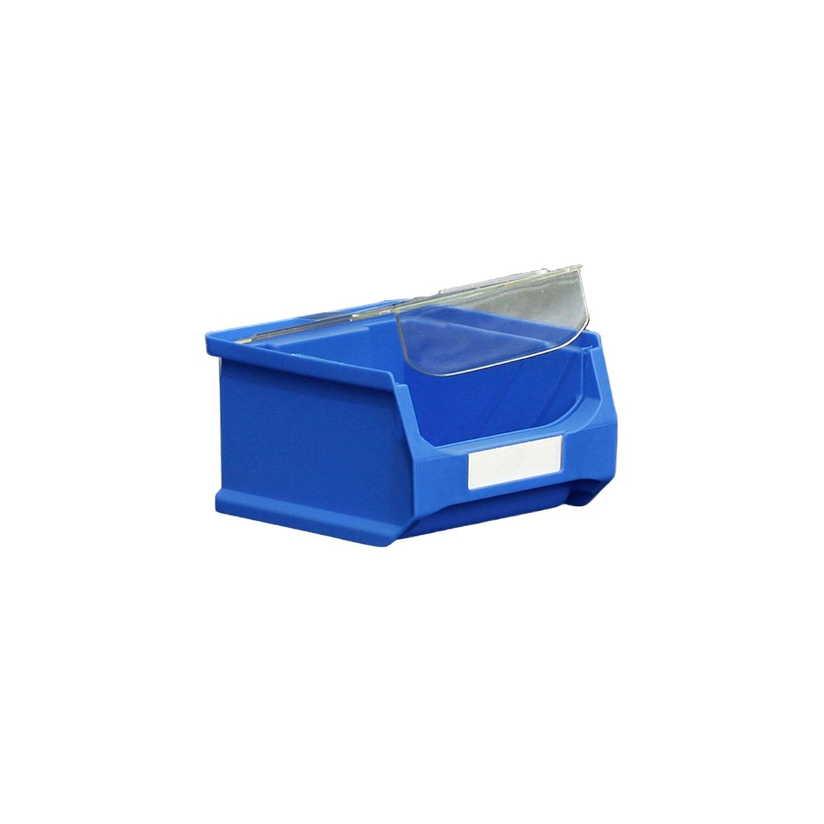 PROREGAL Value Pack 10 x Blauwe Opbergdoos 1.0 Met Deksel HxBxD 6 x 10 x 10 cm 0,4 Liter Opbergdoos