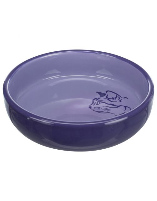 Trixie Voer\/Waterbak - Kattenvoerbak - ø15 cm Assorti