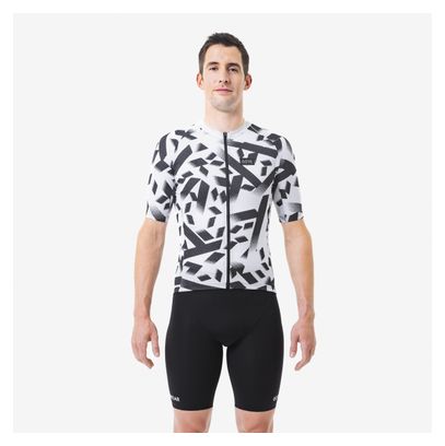 Maillot Manches Courtes Gore Wear Spirit Signal Camo Noir/Blanc