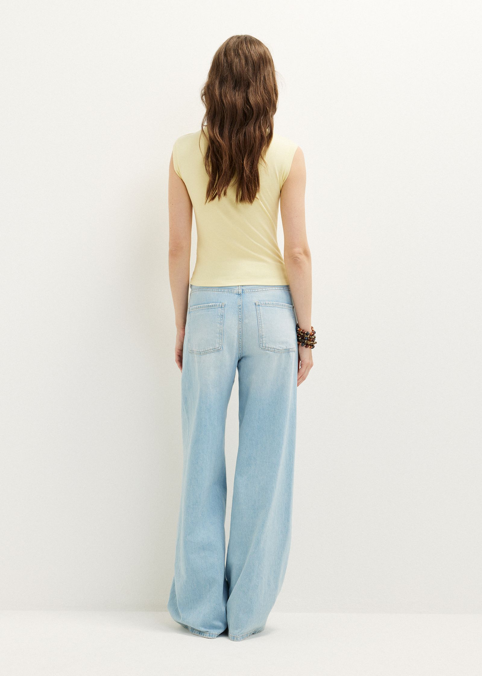 Singlet met mock neck
