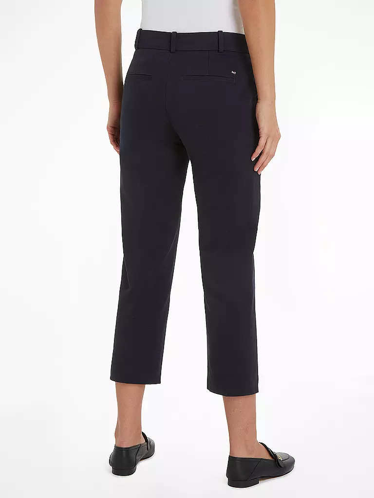 TOMMY HILFIGER Chino Slim Fit 7/8 dunkelblau