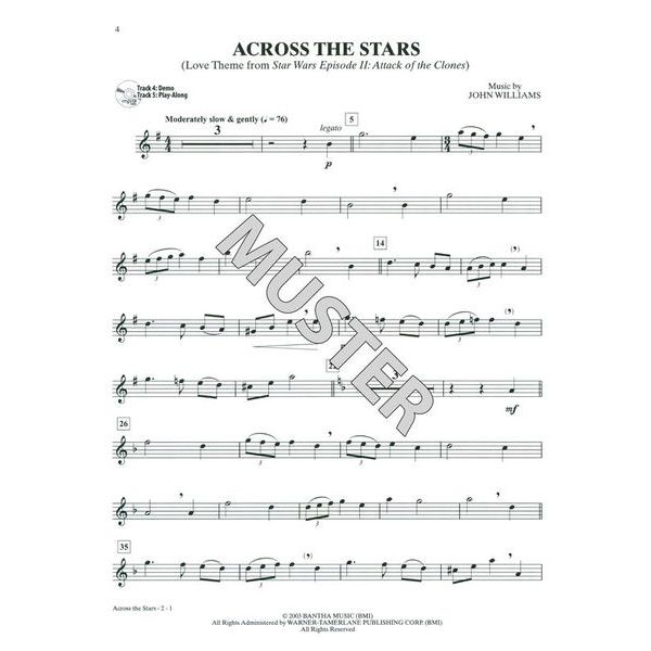 Alfred Music Publishing Ultimate Movie Solos T-Sax