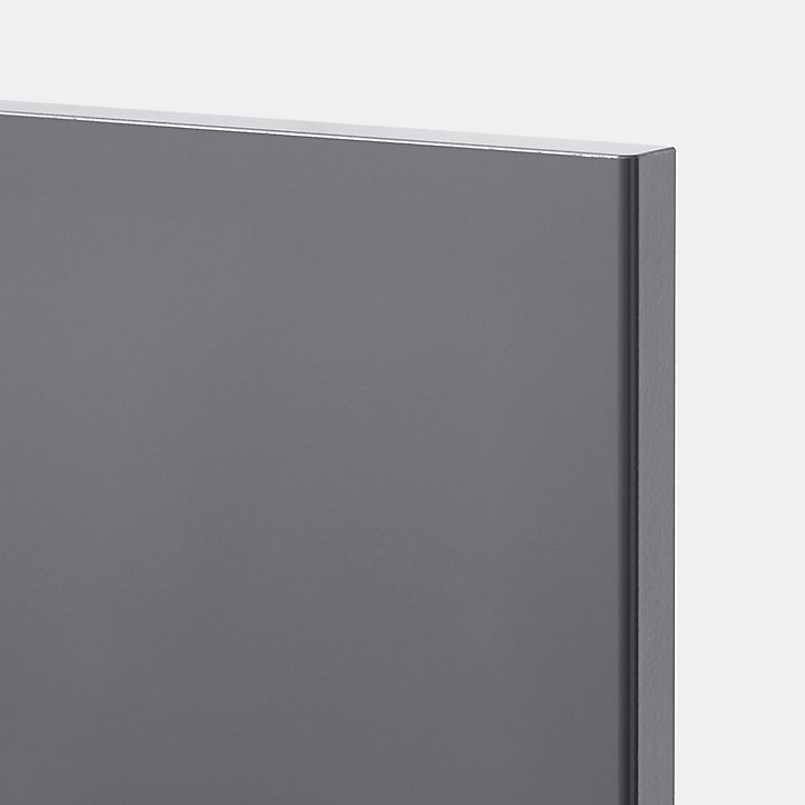 Porte de colonne de cuisine Stevia gris anthracite L. 60 cm x H. 62 cm GoodHome