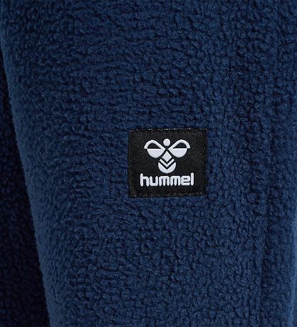 Hummel Fleecebukser - Teddy - hmlAtlas - Blåck Iris