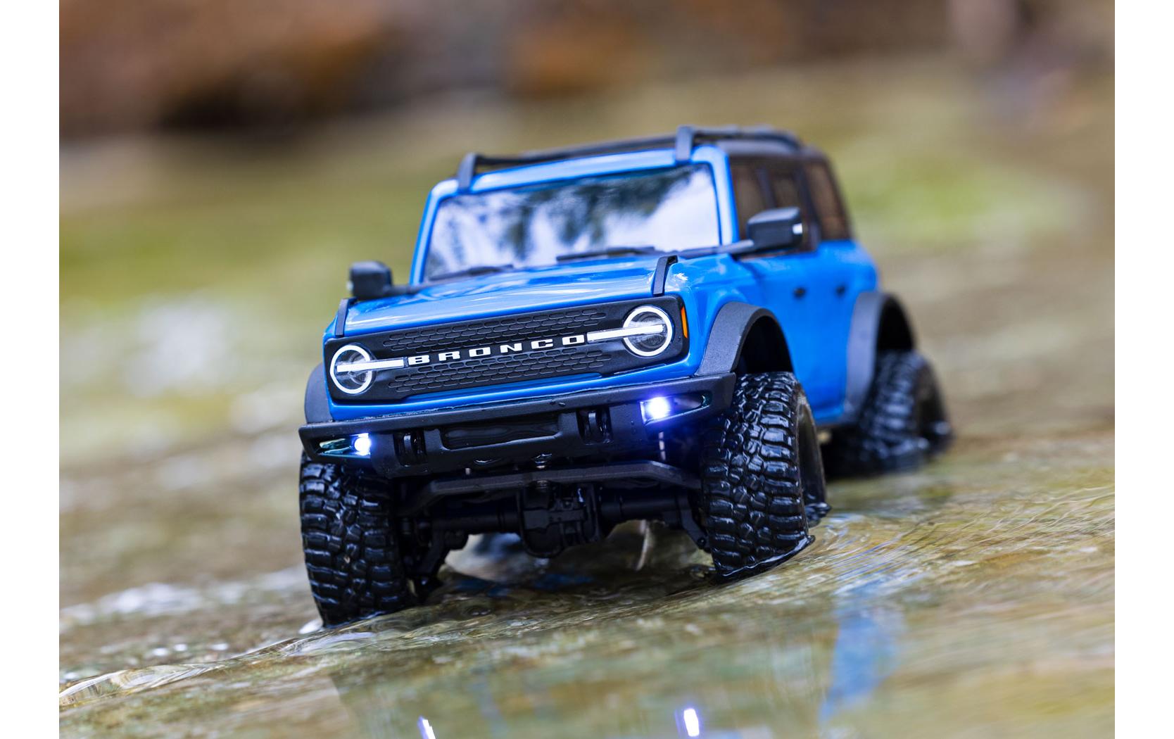 Scale Crawler TRX-4M Ford Bronco 21 Blau, RTR, 1:18<br>TRX-4 Performance im Mini-Format
