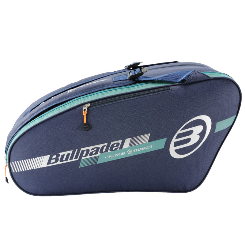 Sac de padel Bullpadel Tour bleu et vert