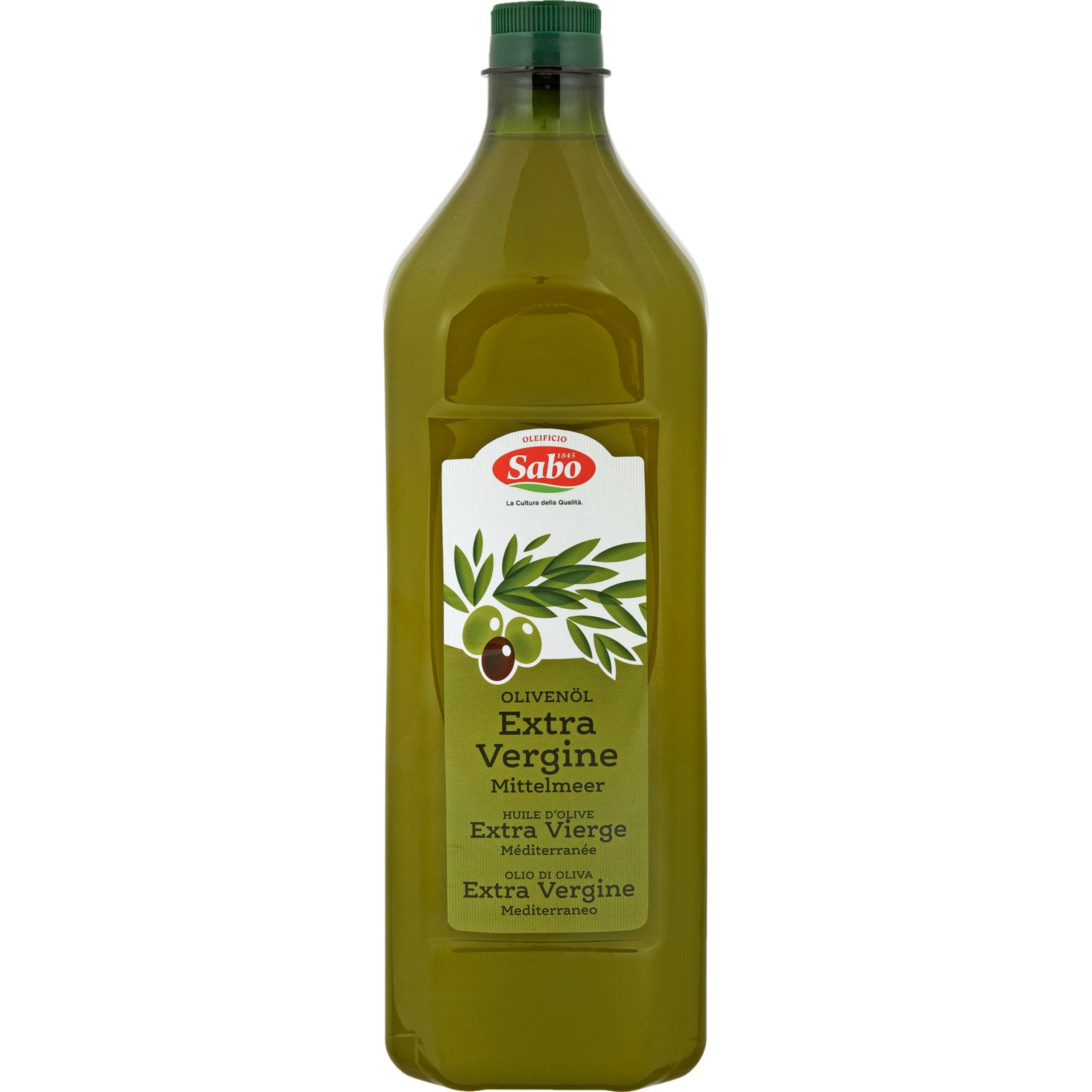 Sabo Olivenöl Extra Vergine Mittelmeer, 2 Liter