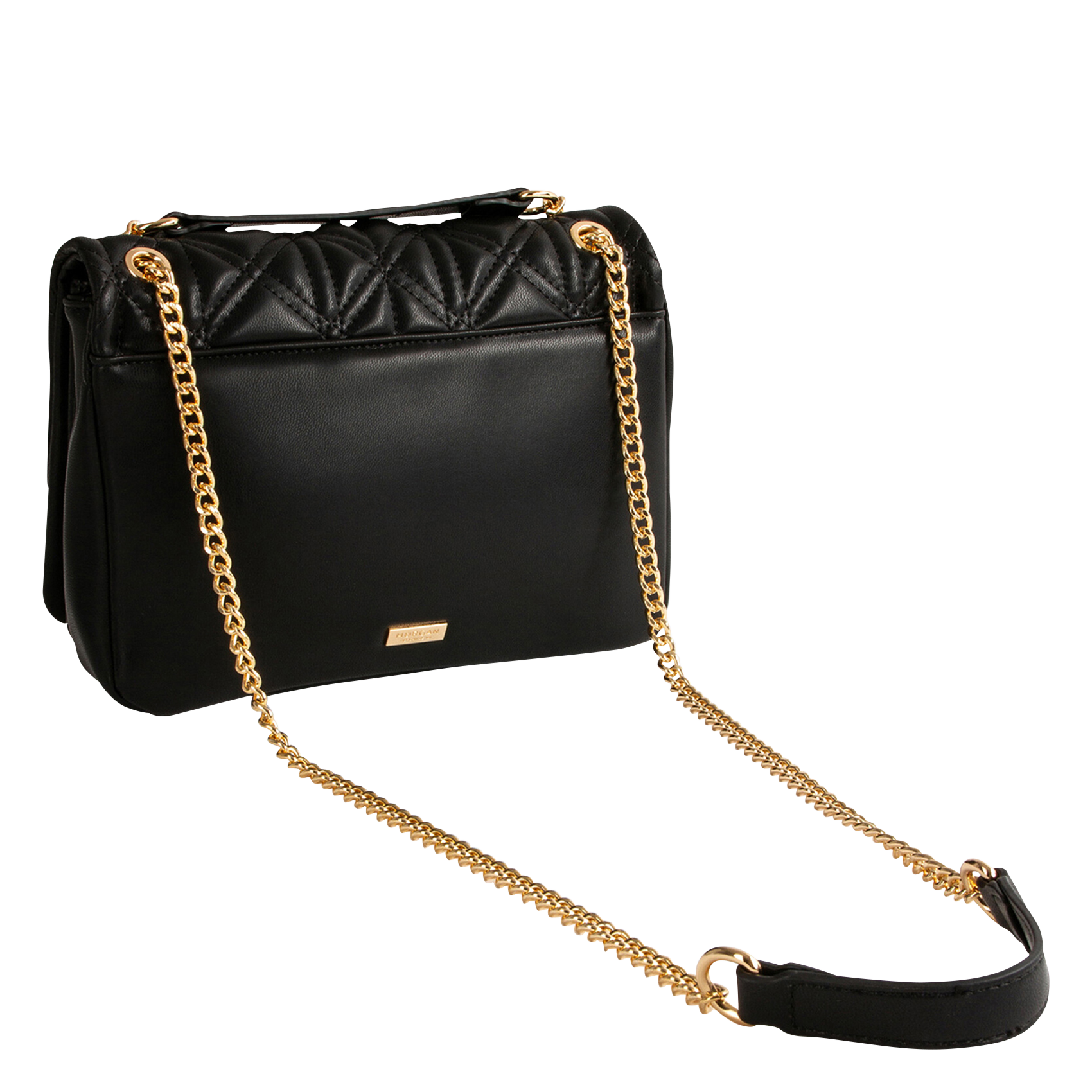 2BELGI - Sac bandoulière matelassé | Noir