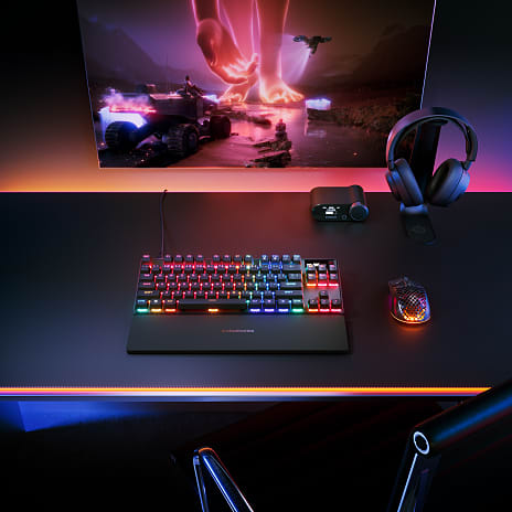 SteelSeries apex pro gaming keyboard