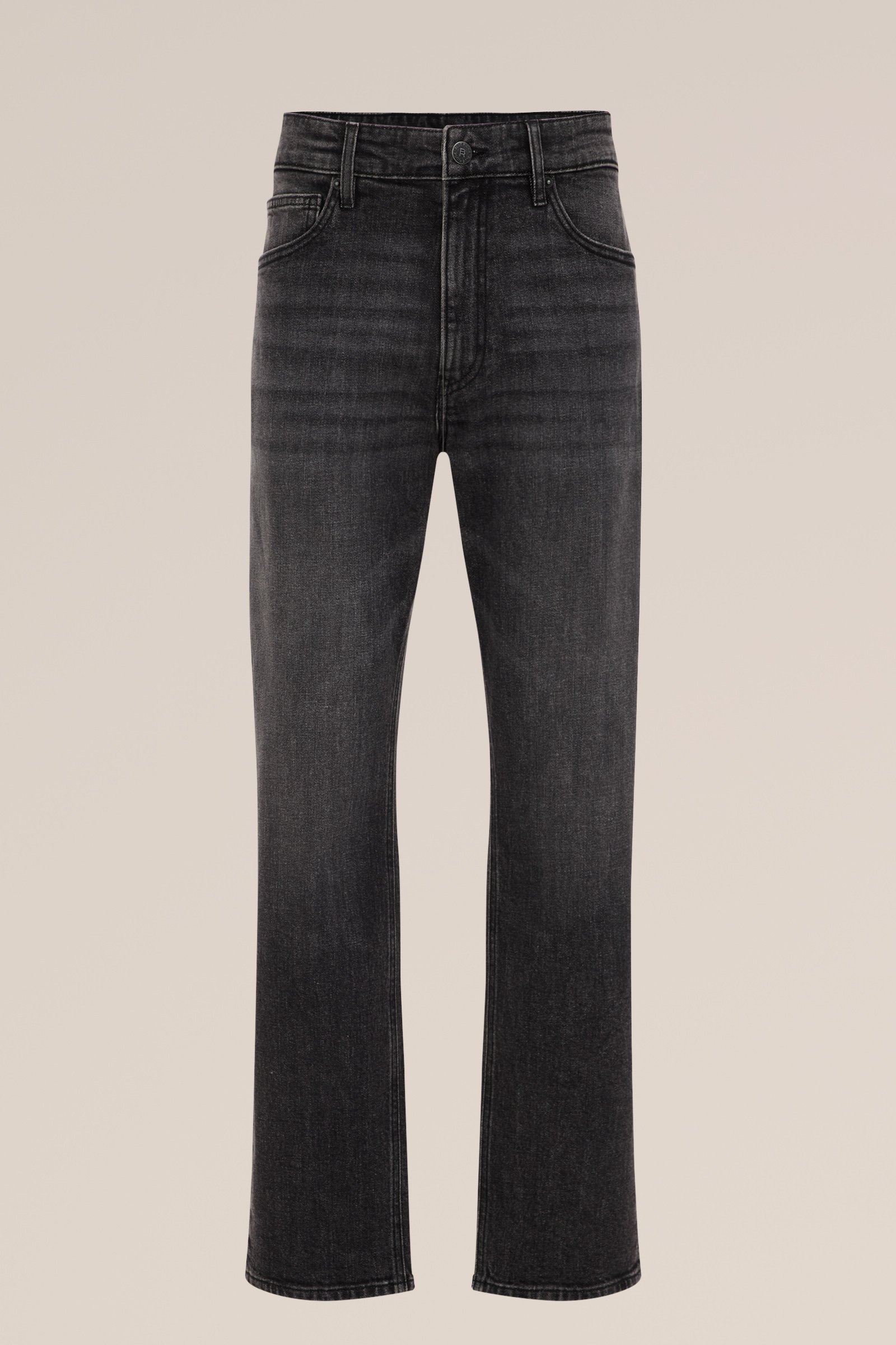 relaxed fit jeans met medium stretch Blue Ridge Donkergrijs
