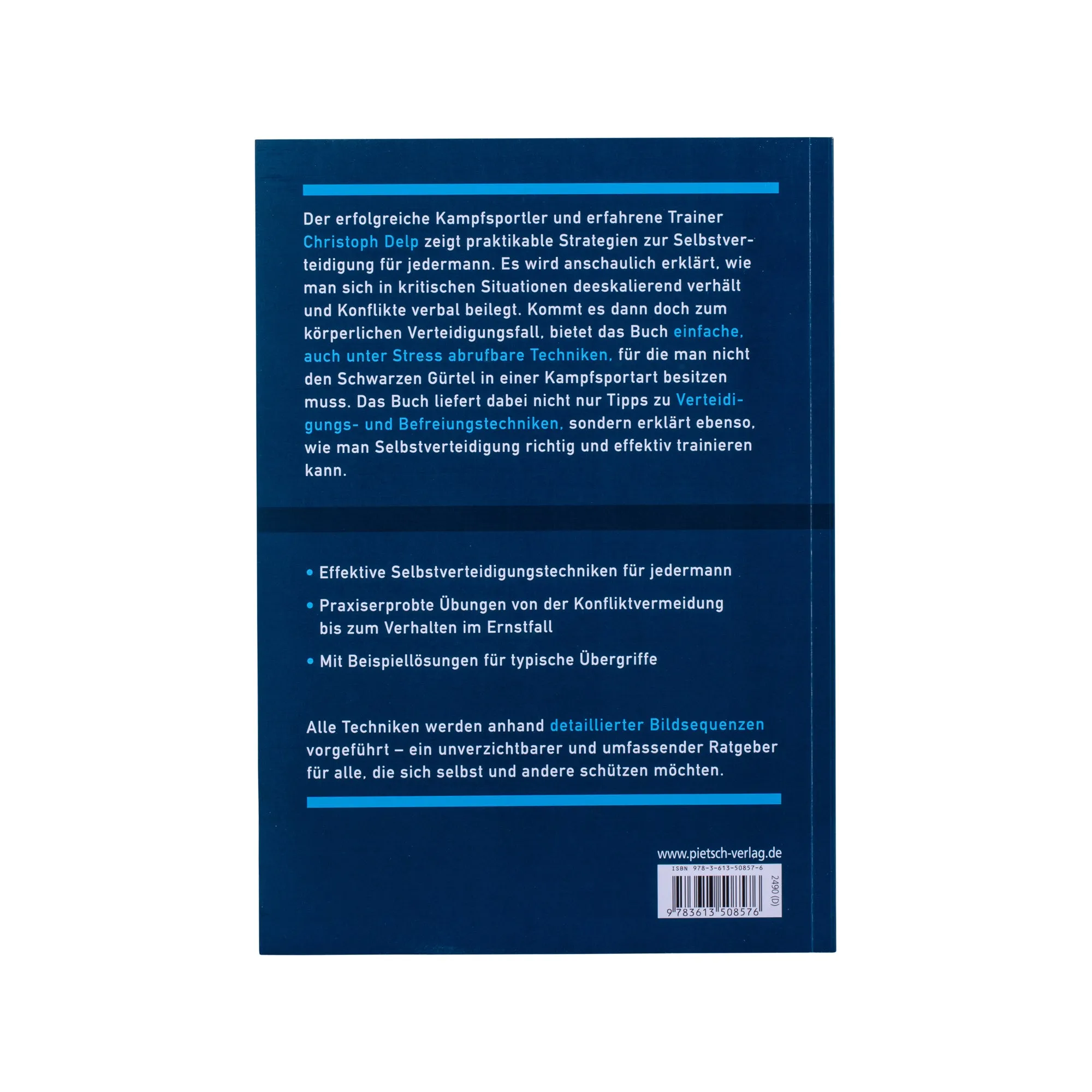 Pietsch Verlag -  Buch Selbstverteidigung für Kerle - Kampftechniken und Training