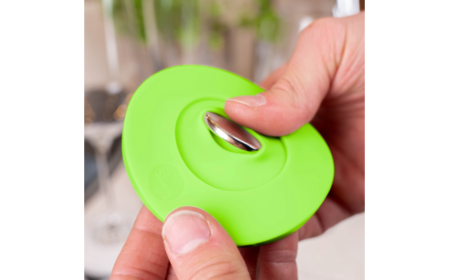 Silwy Magnet-Kondom für Stielgläser BLUE inkl. Pad