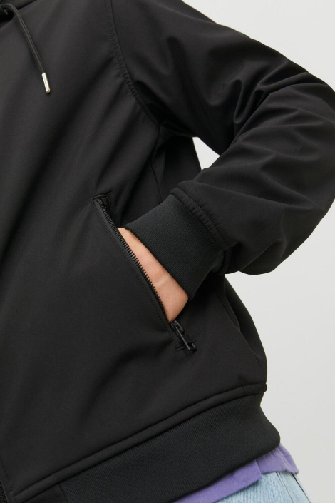 Jack & Jones zwarte heren jas