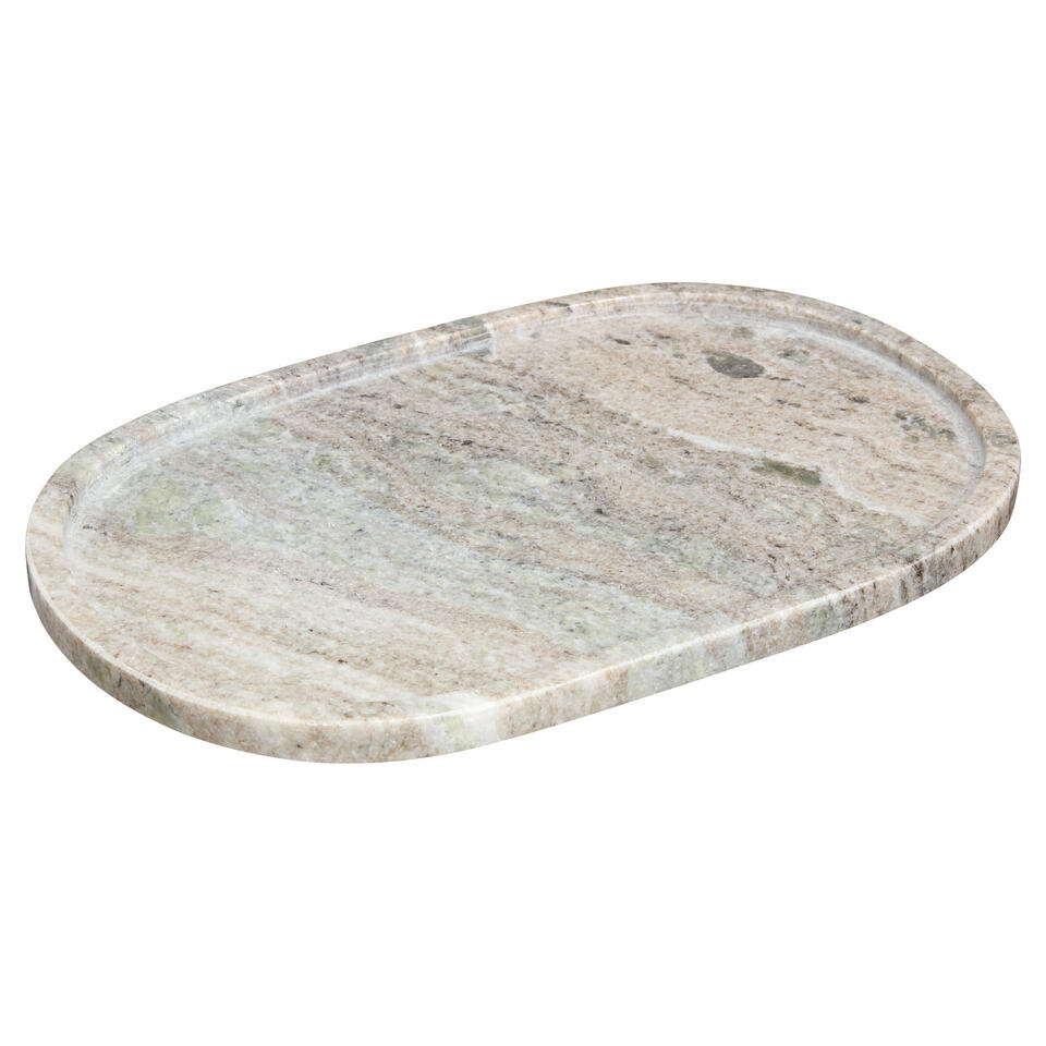 Tray Marmer Organisch Beige 30x20 cm