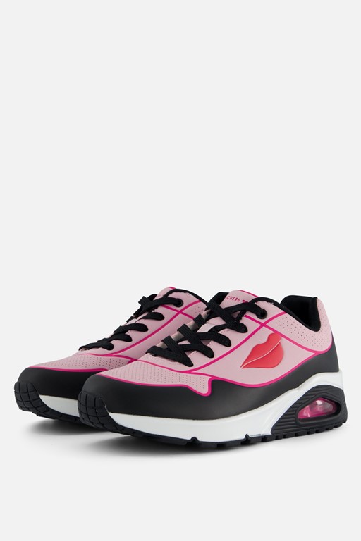 Skechers Uno Beso Lipstick zwart Synthetisch