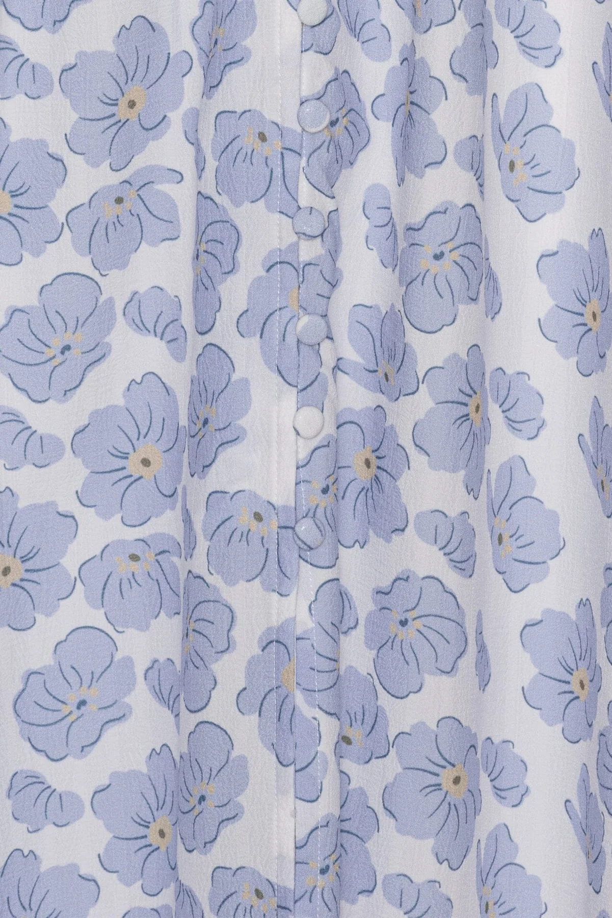 BYIC Adelic Long Ss Dress bdf blue dazzling flower