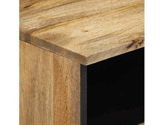 VIDAXL - Table de chevet 40x33x46 cm bois de manguier solide