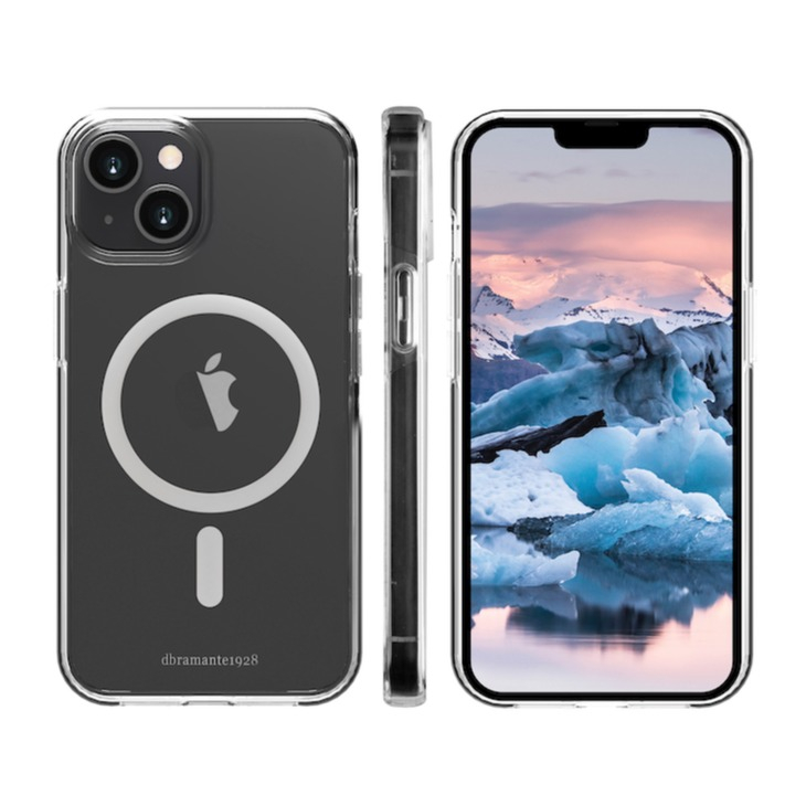 iPhone 14 Hardcase Hülle Clear Case Iceland Pro MagSafe Recycled (IM61CL001626) - Transparent