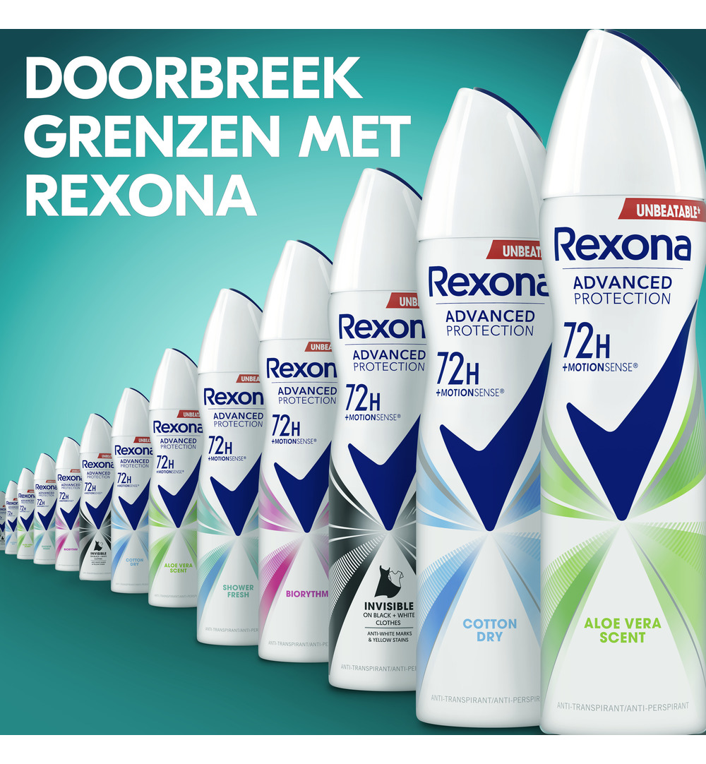 Rexona Women deodorant spray aloe vera (150 ml)