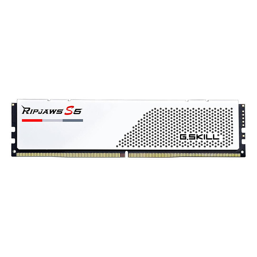 G.Skill Ripjaws S5 White - 2 x 16 Go (32 Go) - DDR5 5600 MHz - CL40