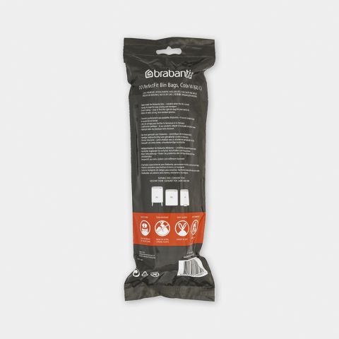PerfectFit Afvalzakken Code M (60 liter), rol van 10 stuks