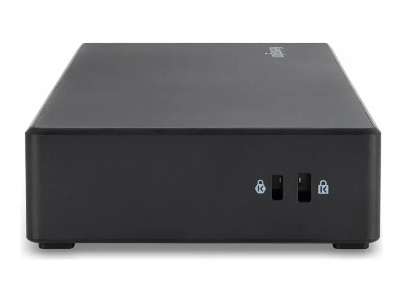 SD4781P USB-C® og USB-A Dual 4K-dockingstation Sort
