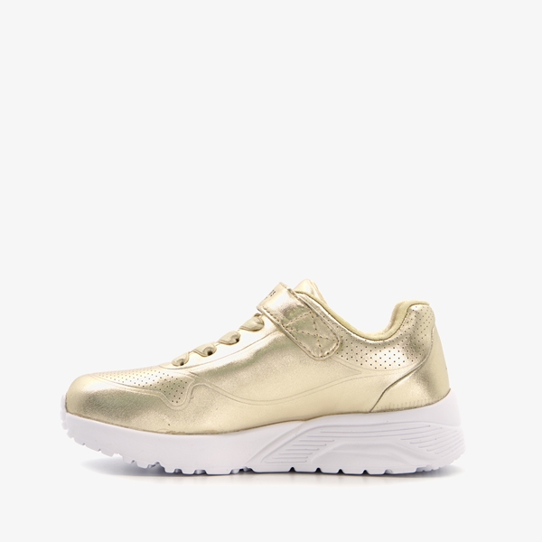 Skechers meisjes sneakers chroom goud