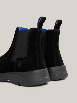 Botas Chelsea híbridas de camurça premium