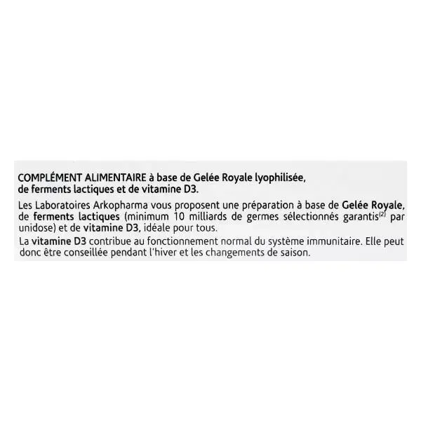 Arkopharma Arkoroyal Défenses de l'Organisme 7 unidoses