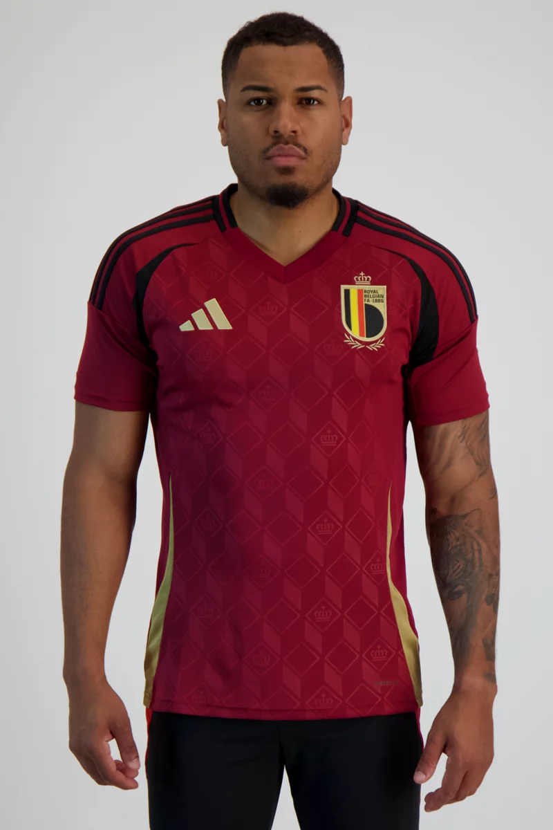 adidas Performance Belgien Home Replica Herren Fussballtrikot EM 2024