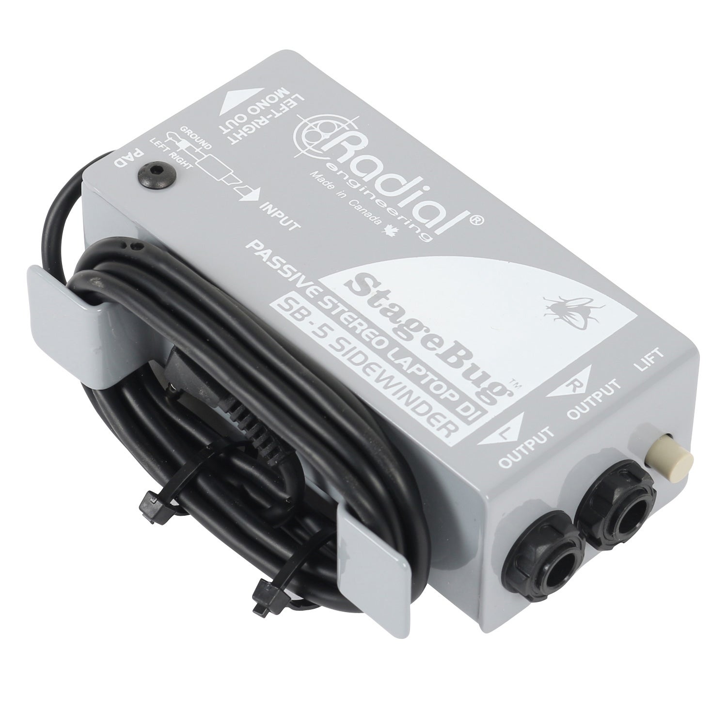 Radial StageBug SB-5 Laptop Passive Stereo Direct Box