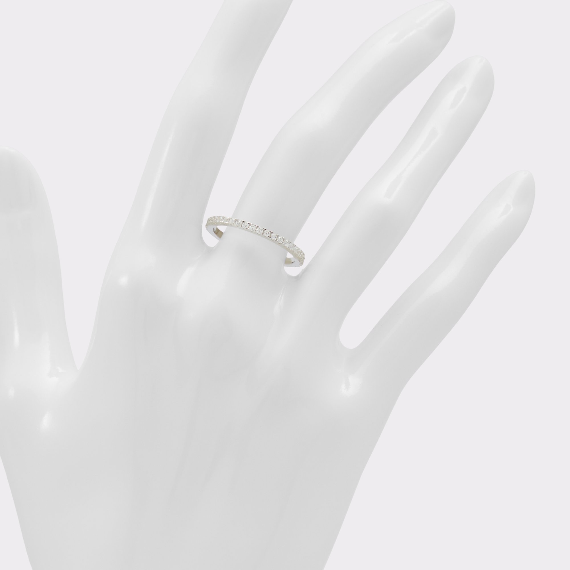 Arpeli Silver-Clear Multi Women Rings