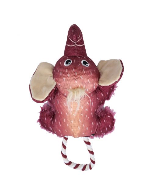 Kong Cozie Tuggz Elephant - Hondenspeelgoed - M\/L