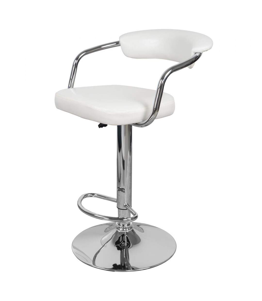 Lot de 2 tabourest de bar ILI en skaï fait main BSCI
