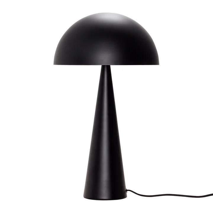 Hübsch Interior - Tischleuchte, Höhe 52 cm, schwarz