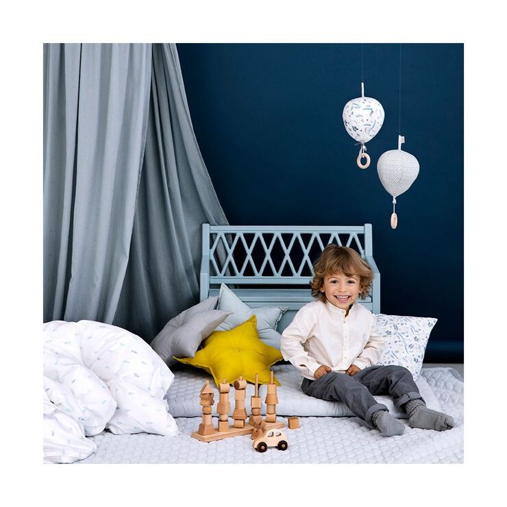 Cam Cam Copenhagen Star Cushion Grey