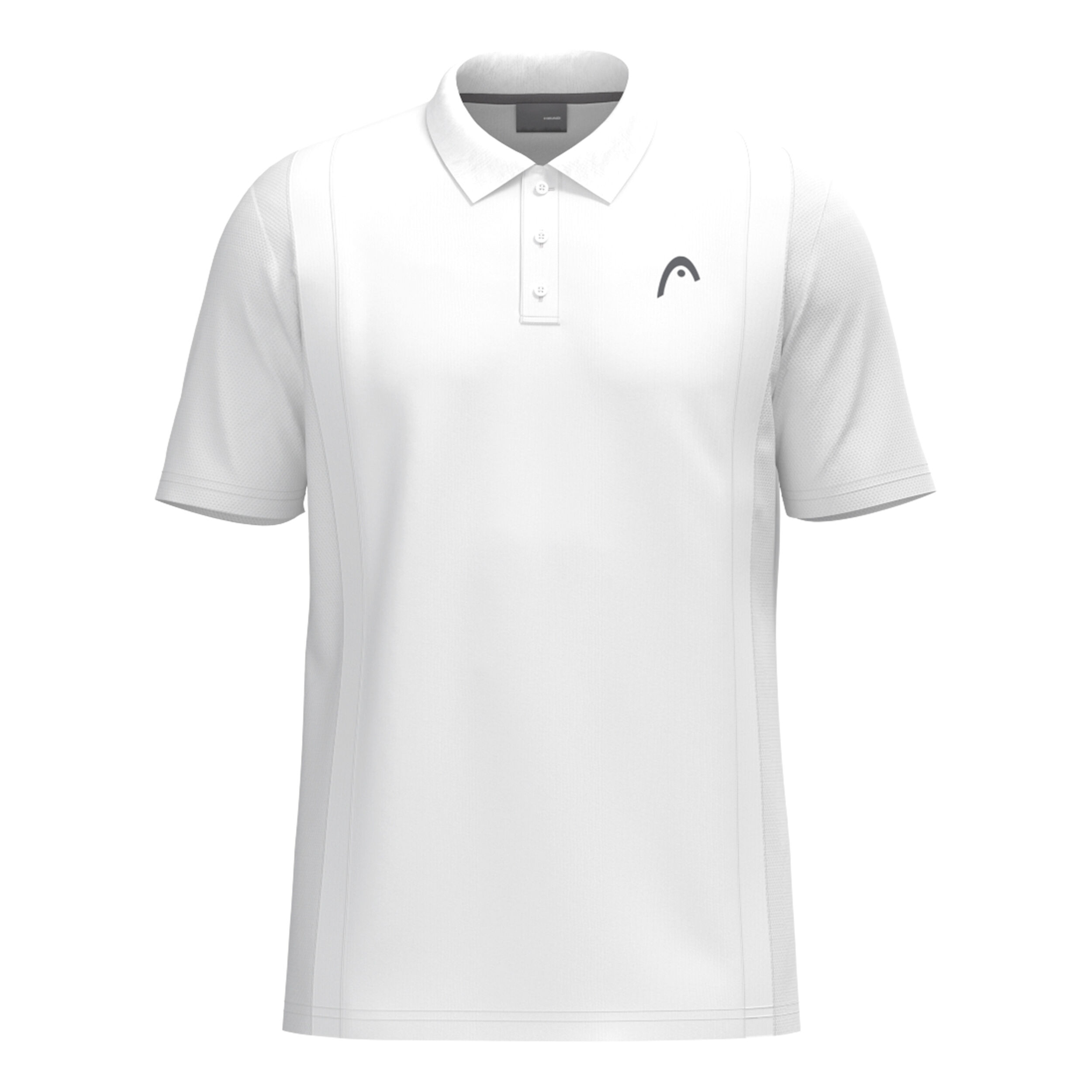 HEAD Club 25 Tech Polo Hommes - Blanc