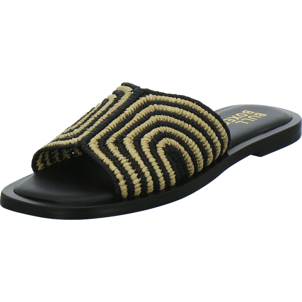 Bullboxer Pantoletten Damen Schwarz-kombi