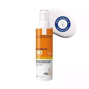 Anthelios Crème Solaire en Spray Invisible Corps SPF30 - 200ml